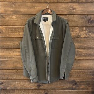 Matix Women’s distressed Olive Shacket